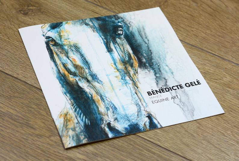 Art Booklet of my paintings, from a French Artist Benedicte Gele